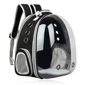Multi-function Pet Cages <b>Carriers</b> Carrying Cat Dog Breathable Travel Tote Bag Visible <b>Puppy</b> Cat Shoulder Bag - Product Image 3