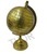 Vintage Style World Globe Aluminium Base World Map Globe Golden Finish Antique Home & Office Table Decor - Product Image 2