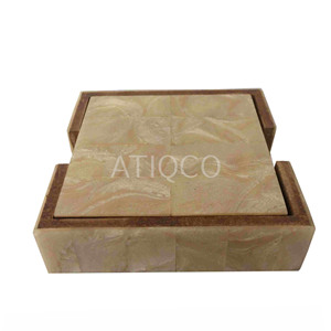 ชุดถาดรองแก้วทำจากเรซินดีไซน์สวยงามทันสมัย - Product Image 3
