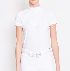 Vente en gros 2024 Chemises d'équitation pour femmes Manches longues Séchage rapide Performance Baselayer Vêtements équestres Top Tendance - Product Image 1