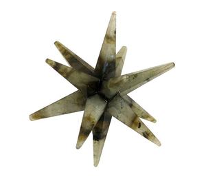 Haute qualité cristal merkaba étoile labradorite merkaba 12 Points Reiki Guérison cristal quartz merkaba étoile pierre précieuse En Gros - Product Image 3