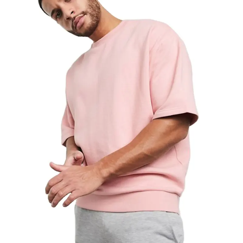 Camiseta de algodón 100% para hombre, prenda de vestir, con estampado personalizado, Lisa