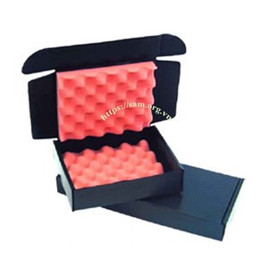 Black antistatic PP corrugated cardboard box accessories Coroplast Box