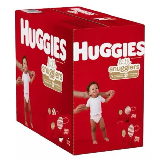 ฮักกี้ส์ขายผ้าอ้อมเด็ก Little Snugglers,ขนาดแรกเกิด84 Ct