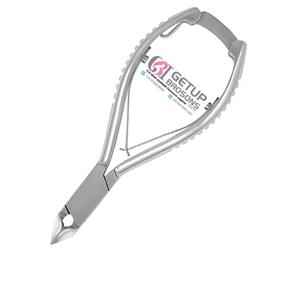 Cortauñas de cutículas de acero inoxidable con logotipo personalizado, color plateado, nuevo - Product Image 3