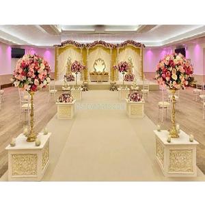 Indian Ceremony Open Style Wedding Mandap Wedding Avni Mandap in Open Style UK Traditional Indian Wedding Decoration Open Mandap - Product Image 1
