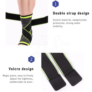 Wholesale <b>Ankle</b> <b>Support</b> Sleeve Relief Pain Sports Compression <b>Ankle</b> Brace Sleeve - Product Image 4