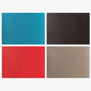 cuero sintetico printed leather flower design pvc synthetic leather knitted backing for bag handbags for women handbag for women - Product Image 3