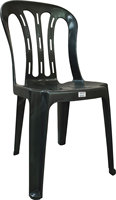 Chaise empilable en plastique robuste avec Base en caoutchouc, offre spéciale, livraison gratuite
