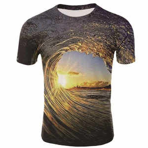Custom Unisex 100% Cotton Digital Printed Short Sleeve Casual T-<b>Shirt</b> High Quality 180 Grams Heavyweight Knitted Breathable - Product Image 6