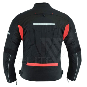 Chaqueta de Motocicleta Cardura para Hombre, Traje de Carreras de Moto, Ropa de Carreras Reflectante para Montar al Aire Libre, Hecho en Duradero - Product Image 3