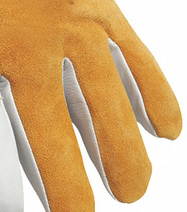 Guantes de trabajo de cuero de vaca, de seguridad, soldadura, superventas - Product Image 4
