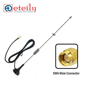 Antenne magnétique durable ETEILY 12dBi GSM Câble RG174 Montage facile + Connecteur mâle SMA Fabriqué en Inde Communication haute performance - Product Image 1