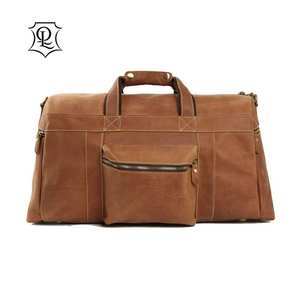 Sacs en cuir véritable pour homme, sacoche de voyage à la mode, style décontracté - Product Image 1