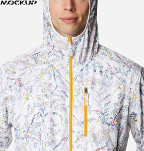 Chaqueta Cortavientos para Hombre, Diseño Más Reciente de 2026, Fábrica OEM, Chaquetas Largas para Hombre, Chaqueta Cortavientos - Product Image 3