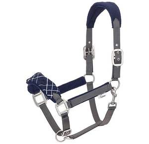 Col licou de cheval en Nylon et fourrure, boucles de quincaillerie en laiton et en acier, élégant, 2 pièces - Product Image 2