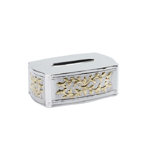 Servilletero de acero inoxidable, color plateado, tamaño personalizado, caja de almacenamiento de pañuelos de estaño galvanizado a precio mayorista - Product Image 3