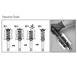 Kit de herramientas de compresor de resorte de bobina de choque de bicicleta de motocicleta - Product Image 2