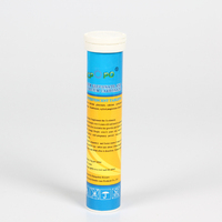 Comprimé effervescent de vitamine C avec le comprimé de calcium de lait