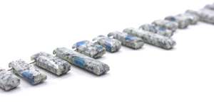 Gema Natural de jaspe K2, 27 piezas, forma rectangular facetada, Briolette, fabricación de joyas - Product Image 6