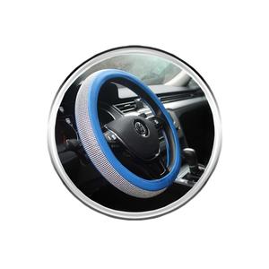 Couverture de direction automatique Teamcar Snap-On Tapis de voiture en plastique plaqué diamant - Product Image 3