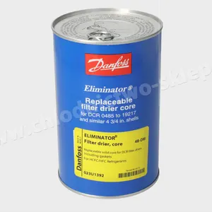 Núcleo de secador de filtro para eliminador dcr, danfoss 48-dm (023u1392), núcleo trocável, fornecedor europeu, pronto para enviar original