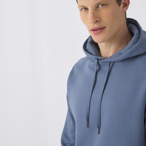 Pull à capuche surdimensionné bon marché pour hommes Sweat à capuche noir uni Impression personnalisée Oem Odm Design personnalisé Logo Sweats à capuche populaires en coton pour hommes - Product Image 4