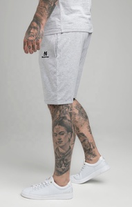 Conjunto de camisetas y pantalones cortos de algodón para hombre de talla grande al por mayor, ropa de dos piezas de moda sólida de verano con logotipo personalizado - Product Image 3