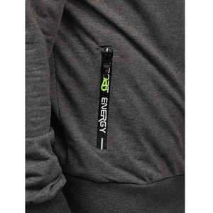 Sweat à capuche surdimensionné 100% coton pour homme brodé sur mesure en rose avocat noir vert couleurs teint uni Collection hiver sweat - Product Image 3