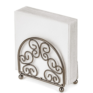 Iron Bird & <b>Tree</b> Napkin Holder <b>Tabletop</b> For Tables - Product Image 2