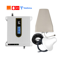 Penguat sinyal ponsel Gsm, penguat sinyal seluler 3g 4g Lte Tri Band 850 1700 1900mhz