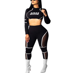 Costume de Yoga réfléchissant en Polyester pour filles, vente en gros, personnalisé, meilleur prix - Product Image 6