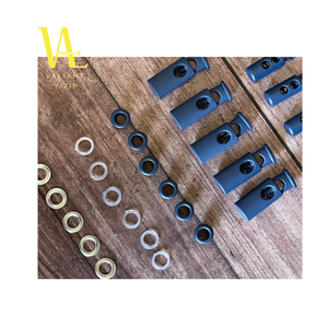 VALIANT Fermeture de cordon en métal de haute qualité non toxique - Bleu marine 23 mm - Product Image 1