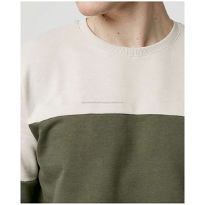 High Quality <b>Pullover</b> <b>Men</b> Winter High Quality 100% Pure Cotton Fleece crewneck casual sweatshirt - Product Image 3