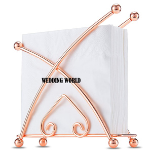 Porte-mouchoirs en métal Premium Quality Handmade Designer Fantaisie Porte-serviettes Classique Élégant Vente en gros Luxe Porte-mouchoirs en métal - Product Image 3