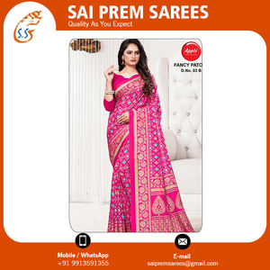Saree de diseñador hermoso muy demandado de suministro indio para mujeres disponible a precio mayorista - Product Image 5