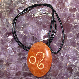 Fournisseur de pendentifs symboles du zodiaque en quartz doré : Pendentifs symboles du zodiaque en quartz doré à vendre - Product Image 1