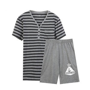 Best Selling Men's Gym Training Summer Sets / <b>Shorts</b> Summer Sets for Boys in Stripped Design - Product Image 1