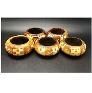 MOP Napkin Ring Handmade Best 4 Piece for Customized Size and Hotel Ware MOP Napkin Ring for Customized <b>Sale</b> - Product Image 2