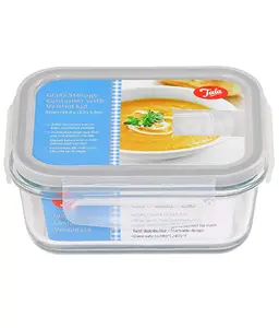 Ovenproof Glass Dish With Lid Kitchenware Baking Dish Refrigerator and Microwave Safe Food Storage Container 610ml