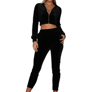 Survêtements OEM haut de gamme sur mesure en gros pour femmes – Vêtements de sport ajustés, décontractés, coupe slim, à manches longues - Product Image 5