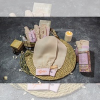 Guantes exfoliantes con logotipo impreso personalizado de seda Beige Kesse Hammam cuerpo turco cara tejida lufa cepillos de baño esponjas depuradores