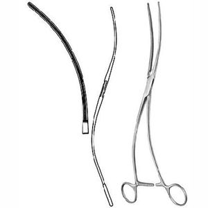 Pinzas Aórticas Debakey de Acero Inoxidable de Alta Calidad, Fuente de Alimentación Manual, Instrumentos de Cirugía Vascular, TAIDOC INTERNATIONAL Clase I - Product Image 6