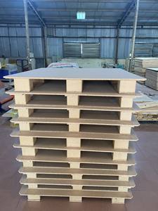 Offre Spéciale Palette Euro Simple Face Contreplaqué Robuste Pin Naturel Bloc de Bois d'Acacia 1200x1100x135mm Entrée 4 Voies/2 Voies pour - Product Image 4