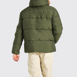 Ropa informal para adultos, chaquetas acolchadas para hombres, poliéster de nailon hecho con logotipo personalizado, chaquetas acolchadas con estampado, el mejor trabajo - Product Image 2