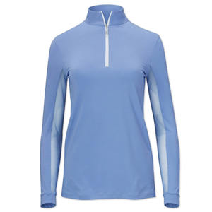 Couche de base équestre respirante chemise d'équitation séchage rapide extensible évacuation de l'humidité OEM Logo personnalisé en gros - Product Image 5