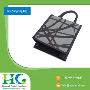 ถุงปอกระเจาพิมพ์ลายอเนกประสงค์แบบย่อยสลายได้กระเป๋าแฟชั่นผลิตจากผู้ผลิตอินเดีย - Product Image 4