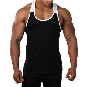 Nuevo diseño de alta calidad para hombre de impresión Stringer Tang Tops Muscle Man Gym Venta al por mayor Gym Workout Singlets Chaleco Cantidad personalizada - Product Image 1