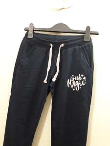 Lots de surplus de vêtements : Pantalons stretch unis pour filles, longueur intégrale, avec étiquettes de marque originales, pour enfants, stock du Bangladesh - Product Image 3