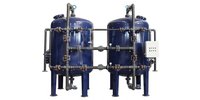 Sistemas de filtro de carbono activo, tubería de superficie con tanque de ST-37 pintado de epoxi